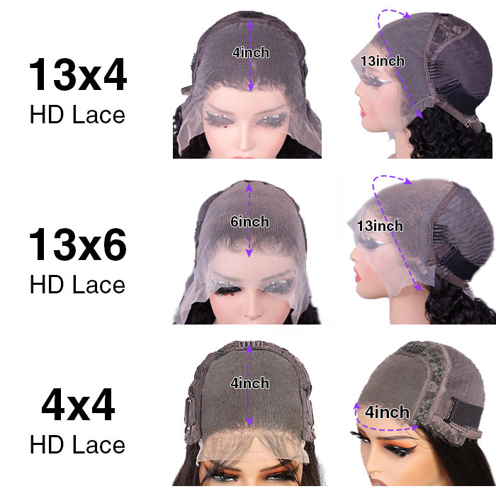 T4/27 Ombre Wigs with Blonde Skunk Stripe Body Wave 13*4/4*4 Lace Front Wig Ombre Blonde Highlight Human Hair Wigs