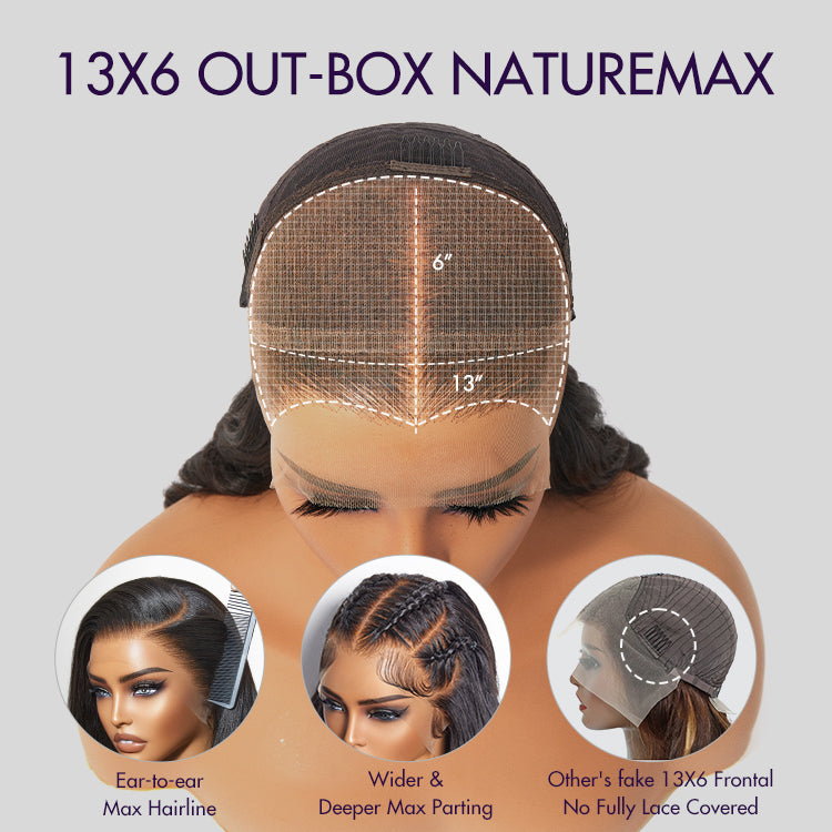 PreMax 2.0 Wigs - Nature Max Blonde Highlight Loose Body Wave Ear-to-ear Glueless 13x6 Frontal HD Lace Wig Pre-Cut Lace