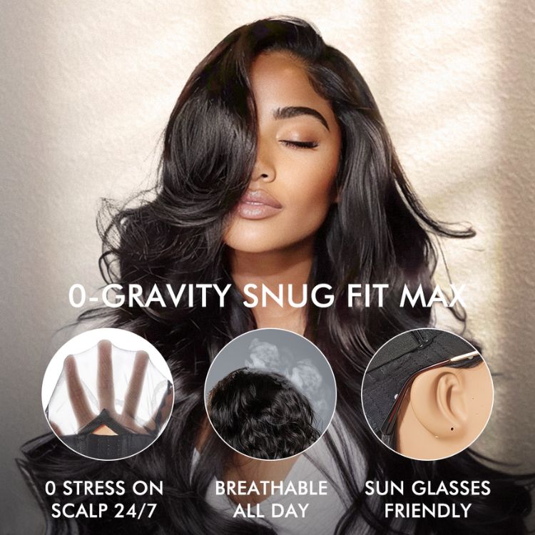 Luvme All-Day Comfort™ Wig 180% Density Voluminous & Bouncy Messy Burmese Curly Glueless 7x6 Closure HD Lace Human Hair Wig Pre-Cut Lace