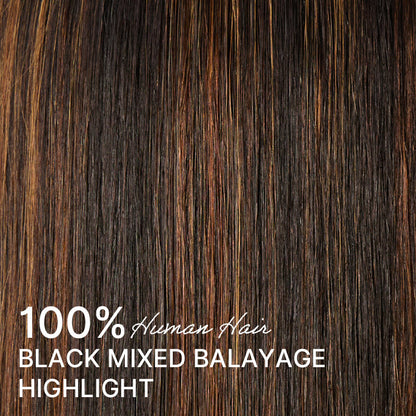 PreMax Wigs | Super Natural Hairline Silky Straight Glueless 13x4 Frontal Lace Wig Human Hair Pre-Cut Lace