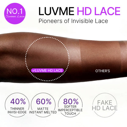 Luvme All-Day Comfort™ Wig 180% Density Bouncy Wand Curly 7x6 Closure HD Glueless Wig Pre-Cut Lace