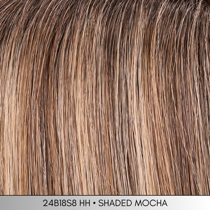 easiPart Medium 14" Human Hair Topper - Human Hair Topper Collection by Jon Renau