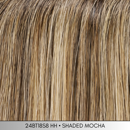 easiPart XL Wide 14" Human Hair Topper - Human Hair Topper Collection by Jon Renau