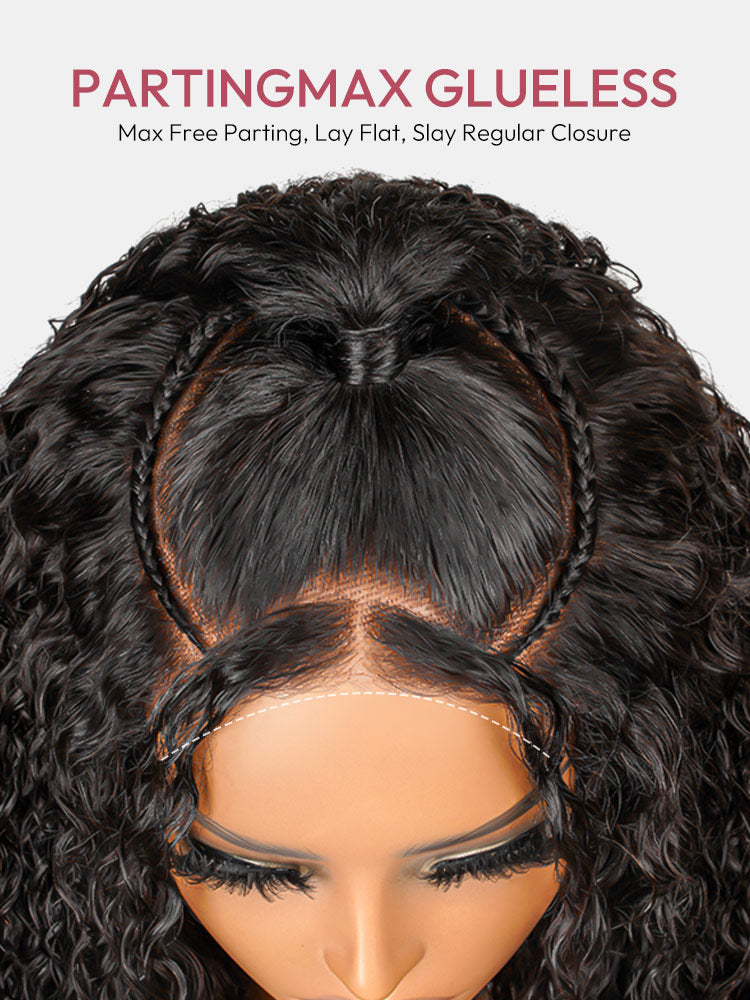 Glueless Curly Stylist Wig 6x6 Deep Parting Lace Closure Wig Ready to Go