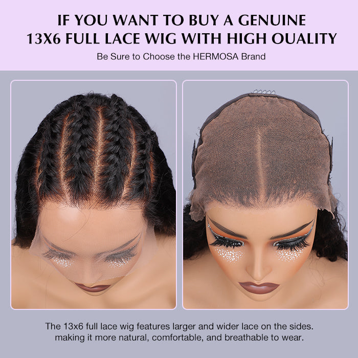 Glueless 4C Kinky Edges Wig #33 Reddish Brown Kinky Straight Human Hair Wigs For Black Women