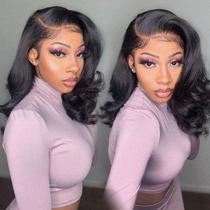 Glueless Pre-Cut 8×5 Lace Closure Wig Body Wave 13*4 HD Lace Front Human Hair Wigs Bleached Knots Beginner Friendly