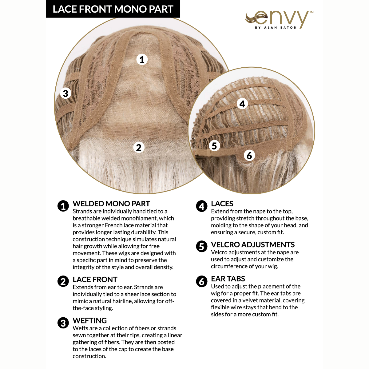Charlotte (Large) - Synthetic Wig Collection by Envy