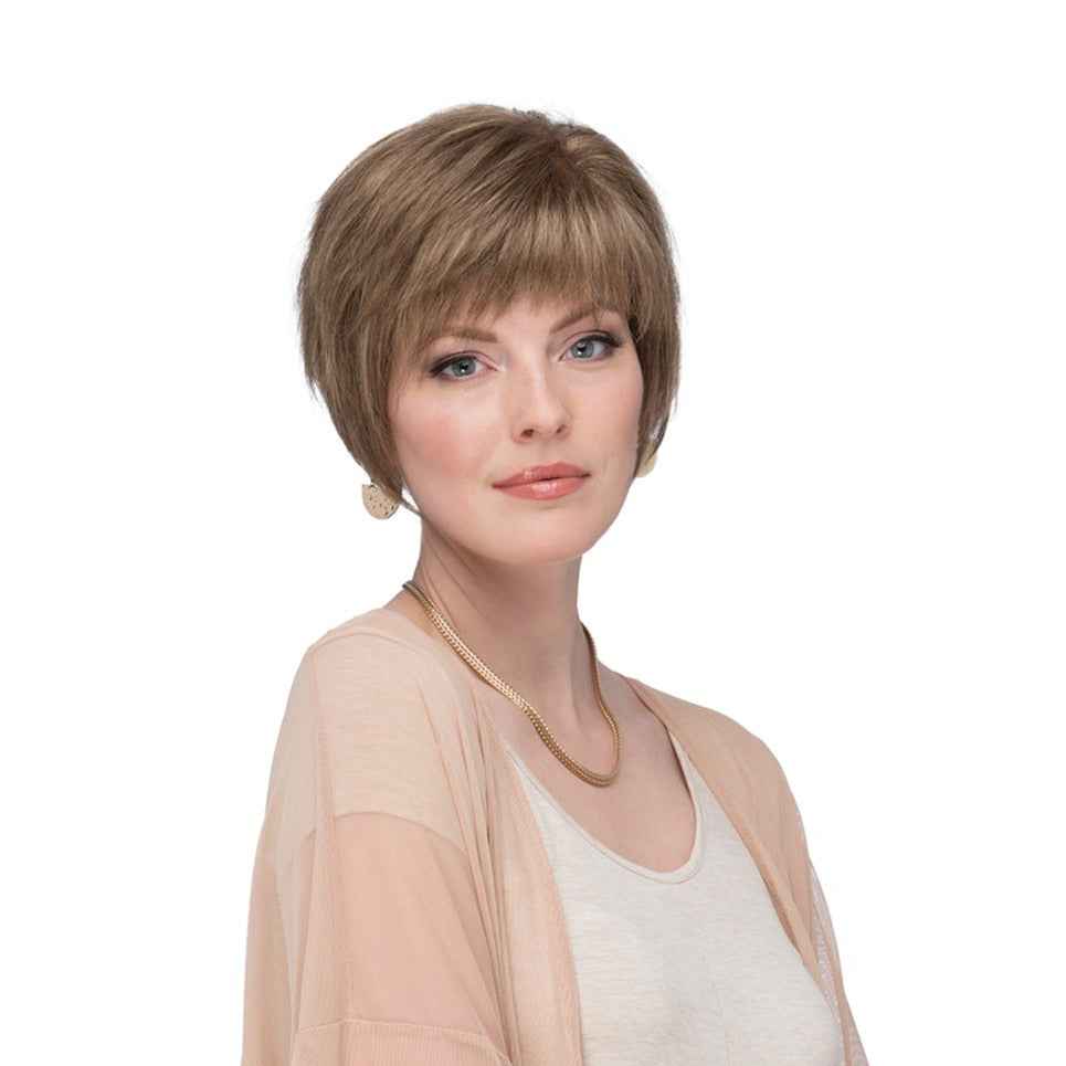 Vivid French 6" Remi Human Hair Topper - Radiant Pieces Collection by Estetica Designs