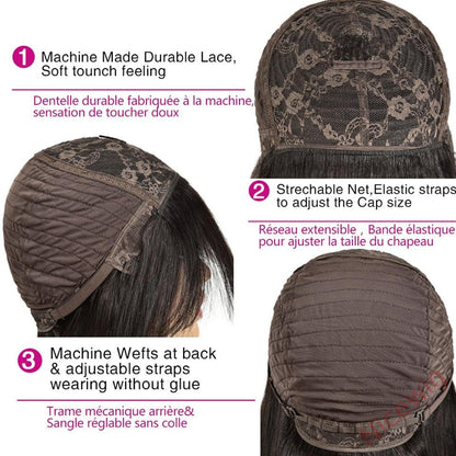 Short Curly Hair Wave Wig Black Hair